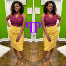 Load image into Gallery viewer, Basic Pencil Skirt